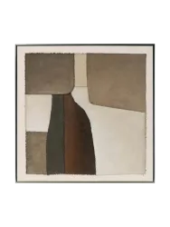 image LAND Bild Brown Geometry 1  | Schubiger Möbel