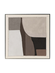 image LAND Bild Brown Geometry 2  | Schubiger Möbel