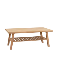 Massivholz Couchtisch „Brooklyn“ 130 x 75 cm Rowico