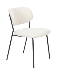 Hochwertiger Esszimmerstuhl „Jolien“ White Label by Bloomingloft