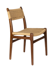 Massivholz Design Stuhl „Cecile“ Dutchbone