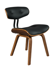 Massivholz Design Stuhl „Blackwood“ Dutchbone