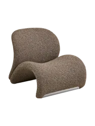 Design Loungesessel „Sofia“ Braun Chosen by Bloomingloft