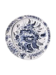 Design Speiseteller „Hollandia Flowers“ aus Porzellan Seletti