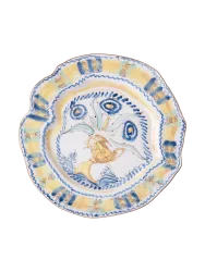Design Speiseteller „Spanish Yellow“ aus Porzellan Seletti