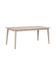 Ausziehbarer Esstisch „Filippa“ aus massiver Eiche, 180-280 x 90 cm - Eiche hell Rowico