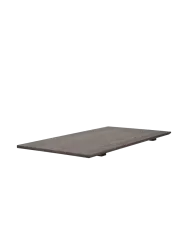 Ausziehbarer Esstisch „Filippa“ aus massiver Eiche, 180-280 x 90 cm - Dunkelbraun Rowico