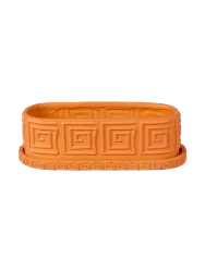 In- & Outdoor Design Blumentopf „Magna Graecia with Saucer“ Seletti