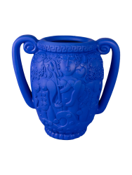 In- & Outdoor Design Blumentopf „Magna Graecia Amphora Blue“ Seletti