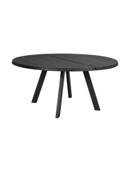 Runder Massivholz Esstisch „Fred“ Ø 160 cm Rowico