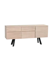 Design Sideboard „Fred“ aus massiver Eiche Rowico