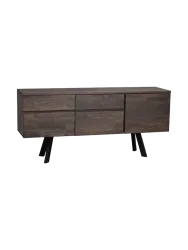 Design Sideboard „Fred“ aus massiver Eiche Rowico