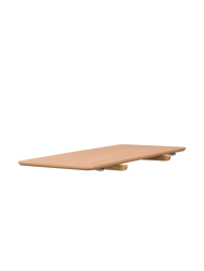 Ausziehbarer Esstisch „Yumi“ 190-280 x 90 cm - Eiche Natur Rowico