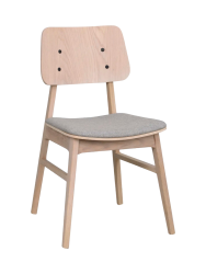 Design Stuhl „Nagano“ aus massivem Eichenholz Rowico