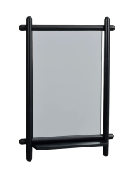 Massivholz Design Wandspiegel „Milford“ 52 x 74 cm Rowico