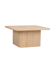 Stilvoller Couchtisch „Sulliva“ 80 x 80 cm Rowico