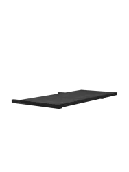 Grosser Massivholz Tisch „Carradale V“ 220-320 x 100 cm - Eiche Schwarz Rowico