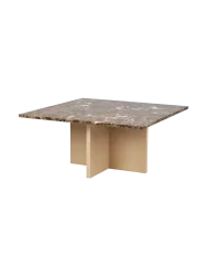 Hochwertiger Marmor Couchtisch „Brooksville“ 90 x 90 cm Rowico