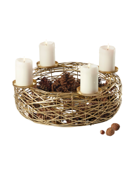 Design Adventskranz „Boschendal“ Ø 54 x 17 cm Philippi