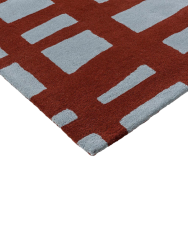 Designer Wollteppich „Arlo Brick“ - handgetuftet SCION