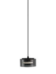 LED Design Hängelampe „Olaia“ 1-flammig Schwarz Schuller