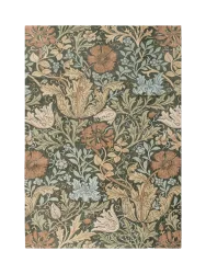 Designer Teppich „Compton Trellis“ - handgetuftet, aus 100% reiner Schurwolle Morris & Co