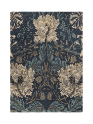 Designer Teppich „Honeysuckle & Tulip“ - handgetuftet, aus 100% reiner Schurwolle Morris & Co