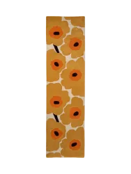 Handgetufteter Designer Läufer „Unikko Honey“ aus 100% Wolle, verschiedene Grössen MARIMEKKO