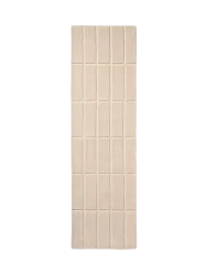 Handgetufteter Designer Läufer „Tiiliskivi Natural White“ aus 100% Wolle, verschiedene Grössen MARIMEKKO