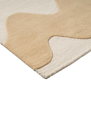 Handgetufteter Designer Teppich „Loki Butter“ aus 100% Wolle, verschiedene Grössen MARIMEKKO