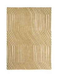 Handgetufteter Designer Teppich „Kalasääski Brass“ aus 100% Wolle, verschiedene Grössen MARIMEKKO