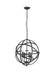 Pendellampe „Orbit“ 4-Flammig Searchlight