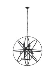 Pendellampe „Orbit“ 8-Flammig Searchlight