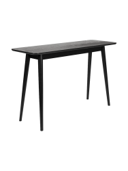 Rechteckiger Konsolentisch „Fabio“ aus Eichenholz White Label by Bloomingloft