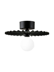 Wand- und Deckenlampe „Omega“ Ø 35 cm - Schwarz Globen Lighting