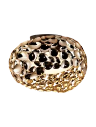 Dimmbare LED Design Deckenlampe „Narisa“ Roségold Schuller