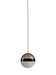 LED Design Pendellampe „Orbes“ 1-flammig Multicolor Ø 15 cm Schuller