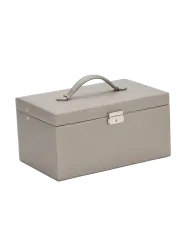Design Schmuckkoffer „Heritage“ Samt Grau WOLF