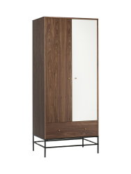 Moderner Kleiderschrank „Flora“, 2-türig MR.WOOD