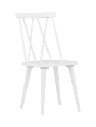Massivholzstuhl „Mariette“ Weiss VE DESIGN