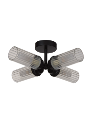 Dimmbare Design Decken- und Badlampe „Imperial“ 4-Flammig Searchlight