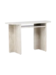 Design Konsole „Alesund“ 120 x 75 cm Beige marmoriert VE DESIGN