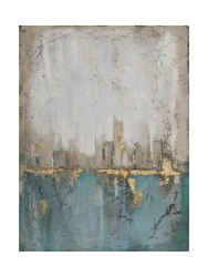 Handgemaltes Bild „Aquarium“ 90 x 120 cm Crea Collection