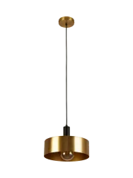 Dimmbare Design Pendellampe „Knox“ Ø 30 cm Searchlight