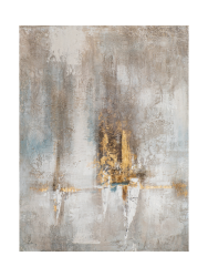 Handgemaltes Bild „Golden Vulcano“ 90 x 120 cm Crea Collection