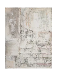 image LAND Bild Abstrakte Farbkomposition mit Beige und Silber Grau | Schubiger Möbel