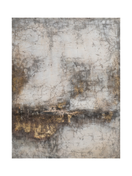 image LAND Bild Abstrakte Farbkomposition in Beige, Braun, Gold 1 Gelb | Schubiger Möbel