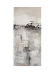 image LAND Bild Abstrakte Welten in Grau und Silber Grau | Schubiger Möbel