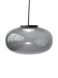 Mundgeblasene LED Design Pendellampe „Karl-Johan“ NEW WORKS