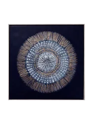 image LAND Bild Mandala Gelassenheit Blau | Schubiger Möbel